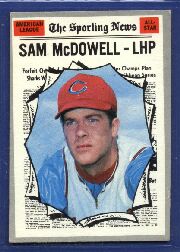 1970 Topps Baseball Cards      469     Sam McDowell AS